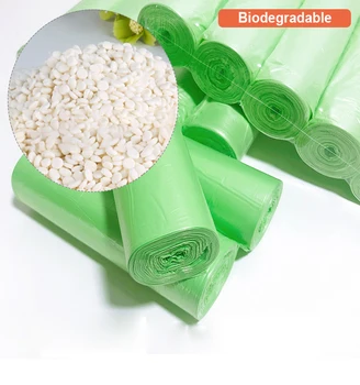 Biodegradabile, saci de Gunoi Ecologice produse de unică folosință Pentru gunoi acasă și bucătărie Gunoi compostabile bun de uz casnic