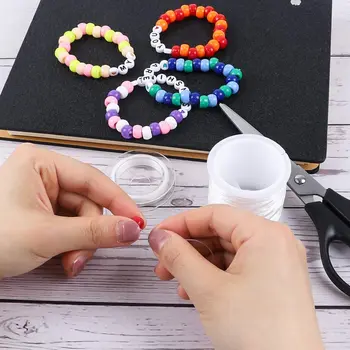 Bomboane de Culoare Acrilice Margele Scrisoare Alfabet Rotunde Plate Cub Liber Margele Spacer pentru a Face Bijuterii Handmade, DIY Copii Brățară