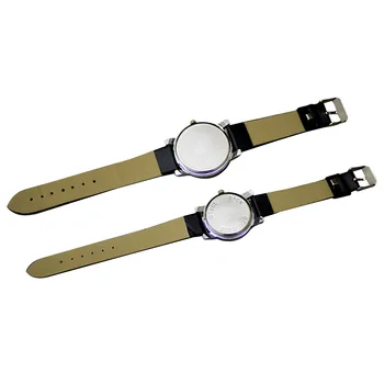 Bărbați/Femei Simplu Stil Casual PU Piele Watchband Cadran Rotund Cupluri Ceas Încheietura Ceas JAN88