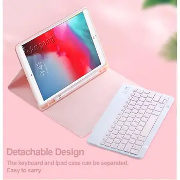 Caz de tastatură pentru iPad Mini 3 2 1 4 5 Mini5 Mini4 Caz cu Mouse Tastatura Bluetooth coreeană spaniolă rusă tastatură AZERTY
