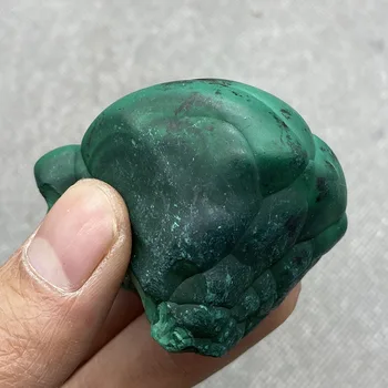 Cel mai bun! Natural Verde Malachit Lustruit Specimene Minerale Piatră brută Felii de Cuart si Cristale Cristale de Reparare