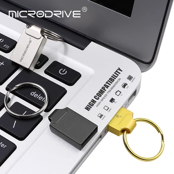 Culoare 3 mini tiny 32GB pendrive metal USB flash drive 16GB 32GB 64GB 128GB pen drive USB2.0 mic stick de memorie Disc U cle usb
