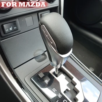 Cutie de Viteze masina Mânere din Piele Automată a Schimbătorului de Viteze Stick Maneta pentru Mazda CX-7 2008 2016 an de Styling Auto