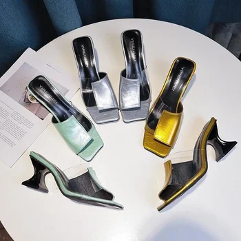 De lux Confortabil Nunta în aer liber Pompe de Mari Dimensiuni Femei pantofi Peep Toe Pentru Femei Cizme Sandale cu Toc A289