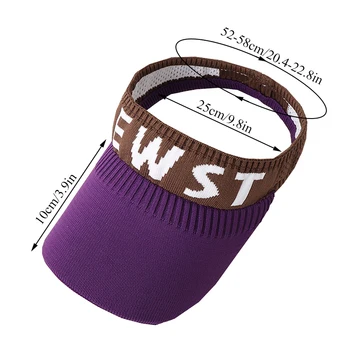 De tricotat de vară Margine Largă de Soare Sepci Copii Părinții Unisex Gol de Sus Parasolar Pălăria în aer liber, Protectie UV Pălărie Pentru Bărbați Și Femei