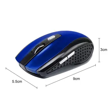 DPI reglabil Mouse-ul de 2.4 GHz Wireless Mouse 6 Butoane Optical Gaming Mouse Gamer Șoareci fără Fir, cu Receptor USB pentru PC