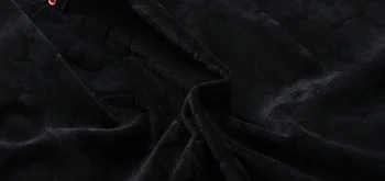 Extra Lungi Faux din Piele Jacheta Barbati 2020 Brand de Lux Cald Fleece Căptușit Iarna Jachete de Piele PU Mens Trenci ofițeresc Canadiană