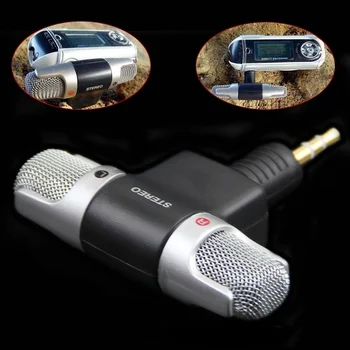 FORNORM Jack de 3,5 mm Mini Portabil Digital Portabil Microfon Stereo Recorder pentru Sony MICROFON-DS70P Calculator Cânta Cântec Karaoke