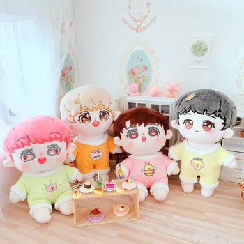 Haine papusa De 20 cm EXO Baby Doll Îmbrăcăminte Catoon Watermalon Costum Pentru Papusi este un Accesoriu pentru Coreea de Kpop EXO idol Jucărie pentru fete