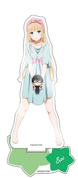 Hot Anime Saekano: Cum de a Ridica o Prietenă Plictisitoare Kato Megumi Kasumigaoka Utaha Eriri Acrilic Placa de Model Birou Jucărie