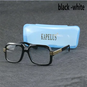 KAPELUS ochelari de Soare negru plat lentile de ochelari Europa și Statele Unite, ochelari de soare noi ca607k
