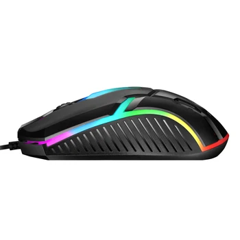 Limei S1 E-Sport Luminos Mouse-ul prin Cablu USB Wired Desktop Laptop Mut Joc pe Calculator Mouse-ul