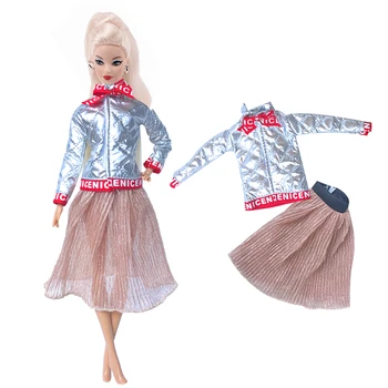 Moda Elegant Barbie Dress + 1 Pantofi Casual Uzura De 11.8 Inch Barbie Haine Accesorios Pantofi,Jucarii Pentru Fete,Cadou De Ziua De Nastere