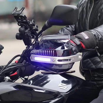 Motocicleta Handguards cu LED-uri Pentru YAMAHA XT660X AEROX 50CC FZ6N MAJESTY 250 JOG RR R1 DT 125 MT 15 FAROL RAPTOR 660 RD 350