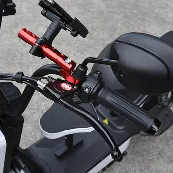 Motocicleta Oglinda Retrovizoare Muntele Extender Suport Multi-funcție Clemă Suport Bara de Telefon Pârghii Pentru Moto Biciclete Electrice Biciclete