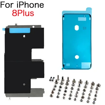 Pentru iPhone 7 7Plus 8G 8 Plus Ecran LCD Display Spate Placă de Metal Scut + Set Complet Suruburi Si Adeziv rezistent la apa piesa de schimb
