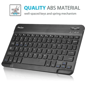 Pentru Samsung Galaxy Tab A7 10.4 2020 Tableta Caz Cu Tastatura T500 T505 7 Cazuri De Piele Detașabil Tastatură Fără Fir Bluetooth