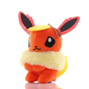 Pokemon păpuși de pluș pandantiv Desktop ornamente Eevee familie pikachu Snorlax Charmander Bulbasaur despre 11cm Cadou pentru copii