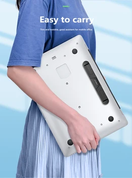 Reglabil Laptop De Răcire Suport Portabil Sta Invizibil Suport Pentru Laptop Notebook Mini Pliere Titular De Bază De Sprijin Notebook
