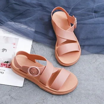 Sandale Femei Pantofi Toc Plat Sandale De Vară 2020 Flip Flop Încăltăminte Într-Femme Sandale Cu Platforma Sandalia Feminina