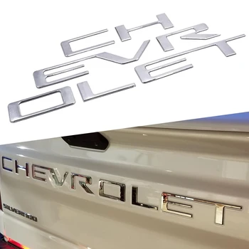 Se potrivesc Pentru 2020 2021 Chevrolet Colorado Hayon ABS Insertii Litere 3D Ridicat & Adeziv Puternic Decalcomanii de Litere Hayon Embleme