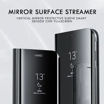 Smart mirror caz flip pentru xiaomi poco m3 m 3 pro m3pro 6.5