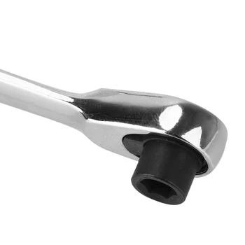 Soclu Cheie cu Clichet Rod Mini Șurubelniță 1/4 inch Pic Instrument Conține Mâner cu Clichet Cheie Dublu s-a Încheiat Rapid Soclu