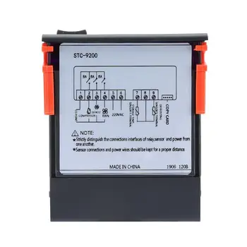 STC-9200 Digital Controler de Temperatura Termostat Regulator Termostat Cu Refrigerare Decongelare Ventilator Funcția de Alarmă