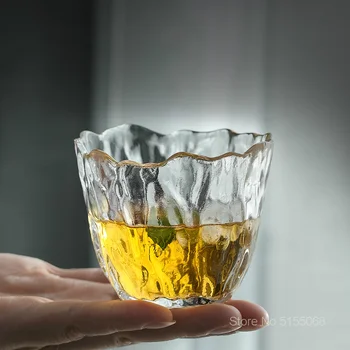 Stil Japonez Edo Cristal Whisky Ceașcă De Artă Brandy Snifter Floare De Prune Congelate Ciocan Dragul Vin Pahar Opera De Arta Pahar De Whisky