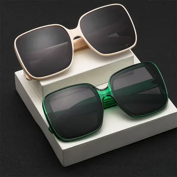 Supradimensionat ochelari de Soare Patrati de Moda de lux nuante de Brand Designer de Ochelari de Umbra pentru Bărbați UV400 Gafas De Sol Hombre de lux nuante