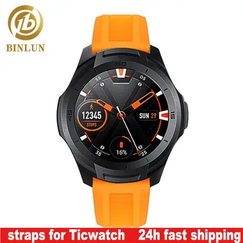 Ticwatch C2 Curele 42-46mm Nailon Smartband pentru Ticwatch pro S2 E2 Bratara Silicon watchband pentru Garmin Fosili LG bratara