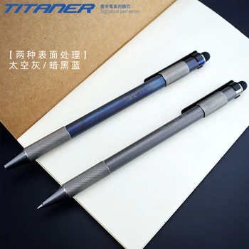 TITANER Aliaj de Titan Pix Tactic Mecanice Pen EDC Pix pentru Scris