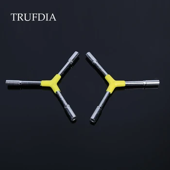 Triunghiular Cheie tubulară de Forma Y CR-V Hexagon Exterior Set de chei Auto Biciclete Biciclete de Reparații Instrument Cheie de Trei-Penis Hex Maneca Cheie
