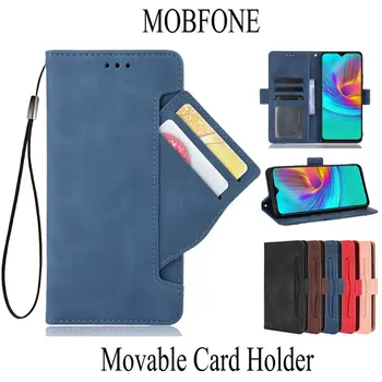 Unic din Piele de Caz Pentru Motorola MOTO G9 PLUS E7 Putere Wallet Flip Cover G Stylus 2021 Sloturi pentru Carduri de Titularul Funda MOTO G30 G10 G50