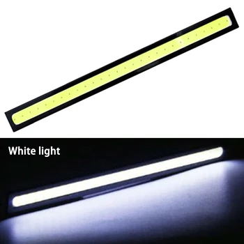Universal Zi cu LED-uri de Lumină cu LED-uri Impermeabil COB Auto Lumina de Ceață Masina Modificarea Lampă Alb Albastru 17cm