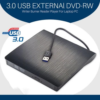 USB 3.0 DVD-ROM Unitate Optică Externă Slim CD-ROM Disc Reader Desktop PC, Laptop, Tableta de Promovare a DVD Player