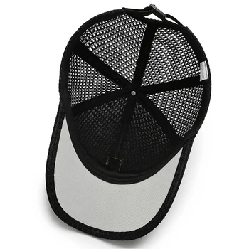 Vara Unisex Bărbați În Aer Liber, Pescuit Șepci De Baseball Pentru Femei Ochiurilor De Plasă Respirabil Snapback Pălării Negre Casual Sport Pălării Gorras Capac