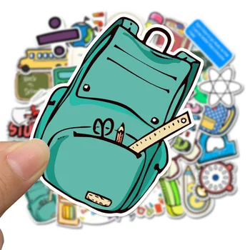 10/30/50PCS rechizite școlare sac de jucării laptop valiza de mână cont impermeabil graffiti autocolante decoratiuni en-gros