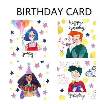 100BUC Hârtie Kraft imprimarea pe o Singură față spectacol pentru copii la petrecerea de ziua Card Personalizat Manual Business Card Cadou Decor Etichete