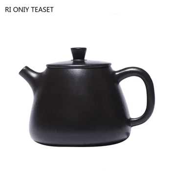 190ML Creativitatea Yixing Ceai Oală de Lut Violet Piatra Scoop Ceainice Boutique Filtru Fierbător Zisha Ceremonia Ceaiului Consumabile Cadouri
