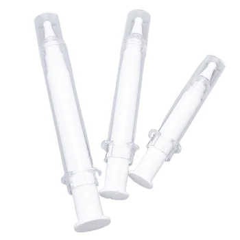 1buc Goale de Plastic, Sticla Cosmetice de Călătorie Mini Crema de Ochi Tub 5/10/20ml Transparent Airless, Pompa de Vid, articole de Toaletă Container