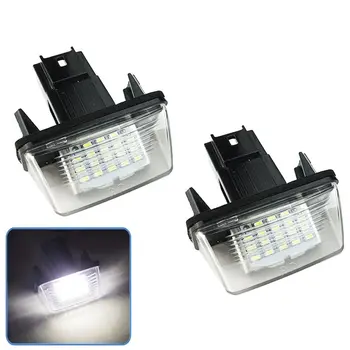 2 buc/set de Înmatriculare Lampă Lumina de Locuințe Parcare Auto Lumina Modificarilor Parte Pentru Peugeot Pentru Citroen 206/207/307/308 C3-C6