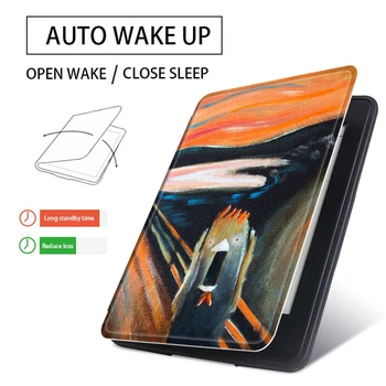 2021 Magnetic Smart Cover pentru Noul Kindle NR.J9G29R Versiune Moale Auto, serviciu de Trezire Caz 2018 Kindle Paperwhite 4 10-a Generație de Caz