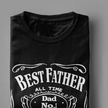 2021 Nou Mai bun Tata Tata Tata e cel mai Mare Nr. 1, Tricouri Barbati din Bumbac Minunat T-Shirt Ziua de Crăciun Tee de Fitness Camisas
