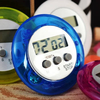 5Colors Magnetic Digital LCD Cronometru Timer Bucătărie Curse Ceas cu Alarmă cronometru de Bucătărie pentru Gătit Timer Cronometru