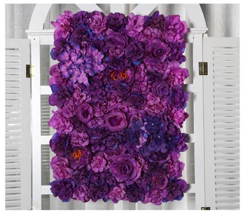 60x40cm mătase Artificială de flori Panouri, Trandafiri, Bujori, hortensie florale decor pentru o nunta de flori decor de perete