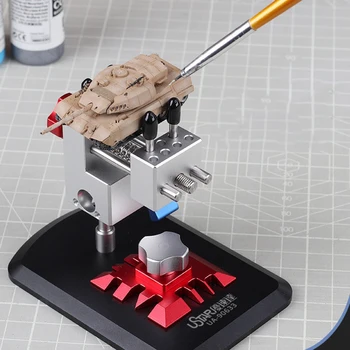 Aluminiu Model de Mașină Instrument de Construcție 2-în-1 Menghină Titularului de post de Lucru pentru Modelul Gundam Menghină Ambarcațiunile de Sculptură DIY