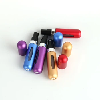 Atomizor Culori Machiaj Portabil Mini Goale umple Scrub din Aluminiu Accesorii de unică folosință, Sticle de Parfum Spray Călătorie de Stocare
