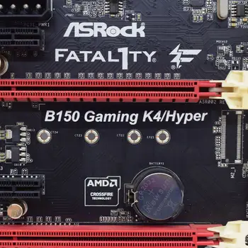 B150 Gaming K4/Hyper Pentru placa de baza ASRock Joc LGA 1151, Intel B150 B150M Miniere Placa de baza DDR4 2133 mhz 64GB SATA3, ATX, PCI-E x16 3.0 Slot