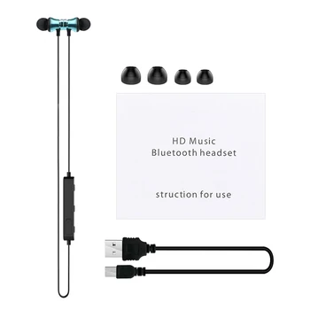 Bluetooth Căști Pentru Sporturi În Ureche Pentru Xiaomi, Huawei Telefon Mobil iPhone Universal Magnetic Casti Cu Microfon